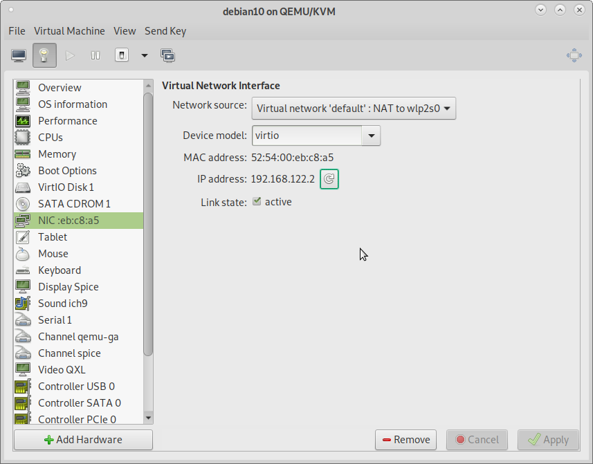 Create new virtual machine